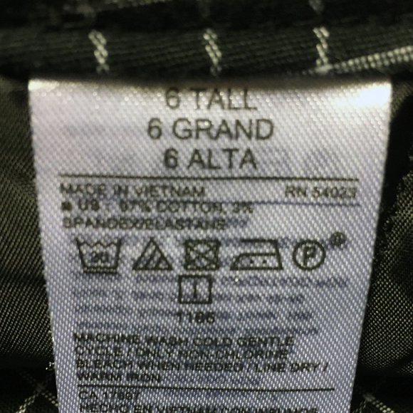 🌸6/$20🌸 Old Navy Harper Grid Check Mid-Rise - Picture 4 of 5